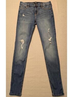 Hollister Mid Rise Super Skinny Classic Stretch Jeans size 9L W29 L32